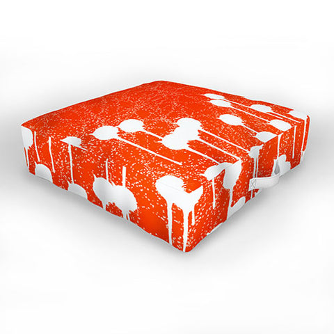 Viviana Gonzalez Summer abstract 02 Outdoor Floor Cushion