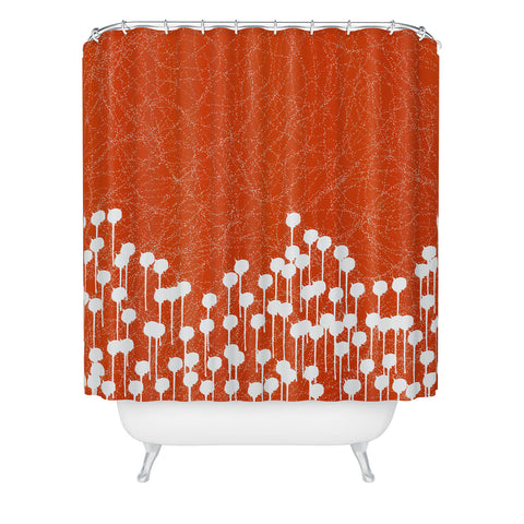 Viviana Gonzalez Summer abstract 02 Shower Curtain