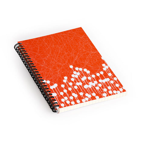 Viviana Gonzalez Summer abstract 02 Spiral Notebook