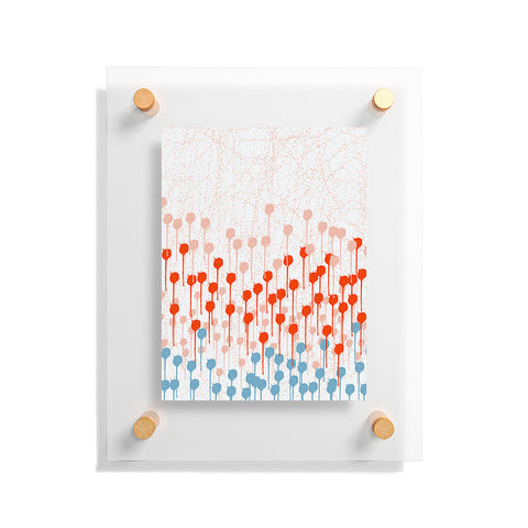 Viviana Gonzalez Summer abstract 03 Floating Acrylic Print