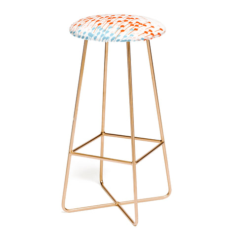 Viviana Gonzalez Summer abstract 03 Bar Stool