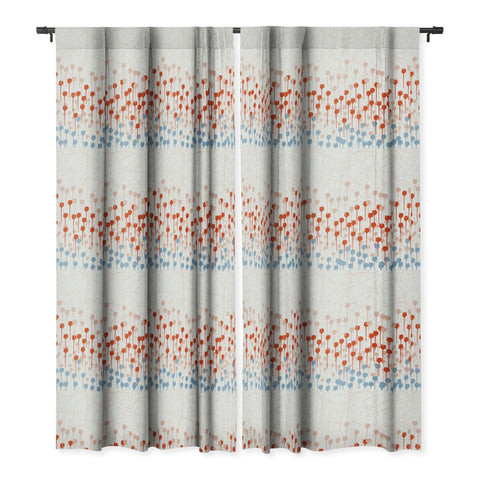 Viviana Gonzalez Summer abstract 03 Blackout Window Curtain