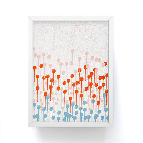 Viviana Gonzalez Summer abstract 03 Framed Mini Art Print