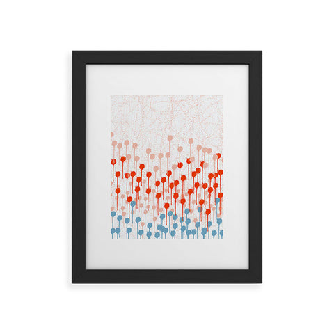 Viviana Gonzalez Summer abstract 03 Framed Art Print