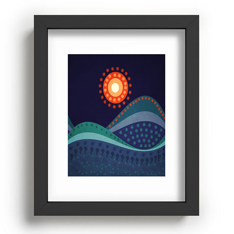 Viviana Gonzalez Summer Night Recessed Framing Rectangle