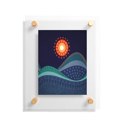 Viviana Gonzalez Summer Night Floating Acrylic Print