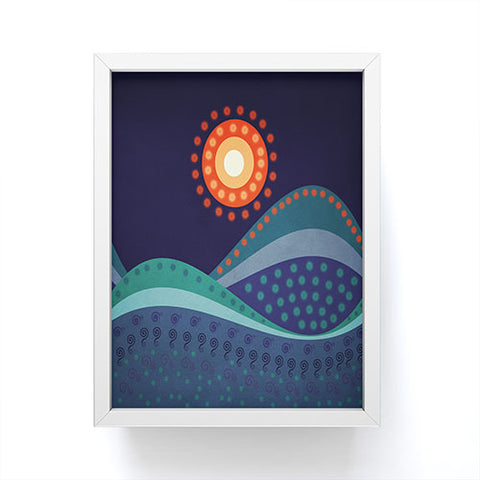 Viviana Gonzalez Summer Night Framed Mini Art Print