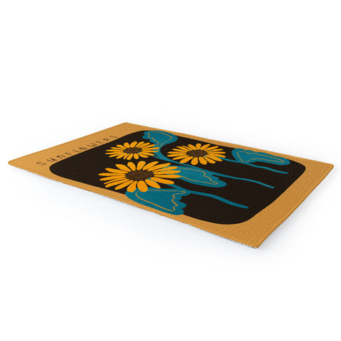 Viviana Gonzalez Sunflowers 01 Area Rug