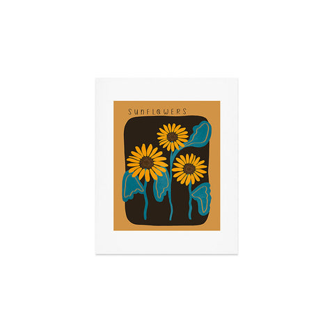 Viviana Gonzalez Sunflowers 01 Art Print