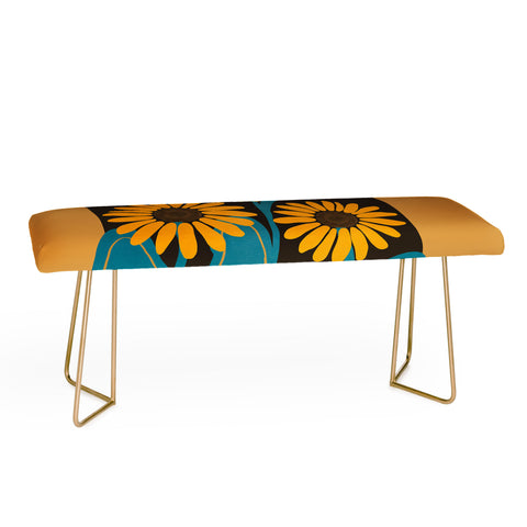 Viviana Gonzalez Sunflowers 01 Bench