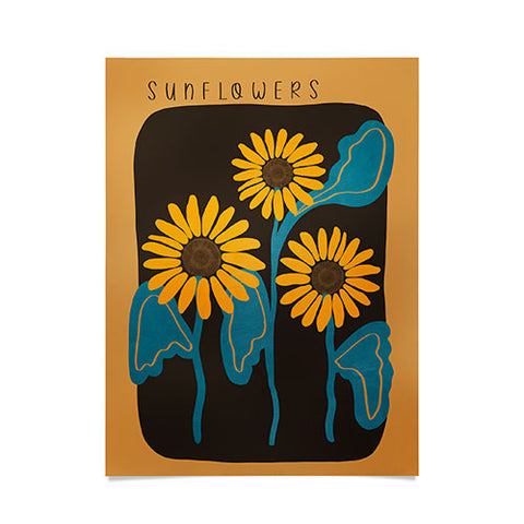 Viviana Gonzalez Sunflowers 01 Poster