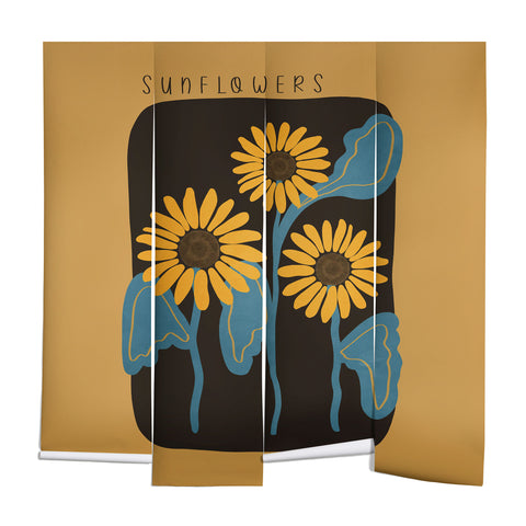 Viviana Gonzalez Sunflowers 01 Wall Mural