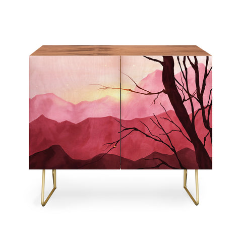Viviana Gonzalez Sunset and Landscape Credenza