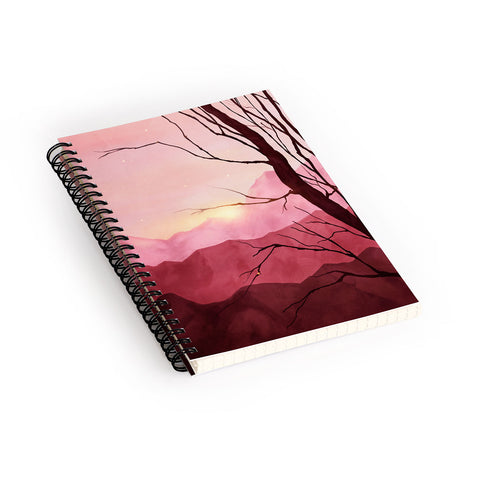 Viviana Gonzalez Sunset and Landscape Spiral Notebook