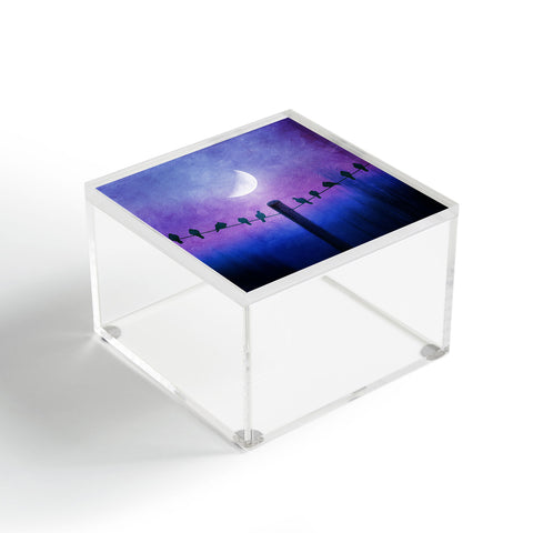 Viviana Gonzalez Symphony In Purple Acrylic Box