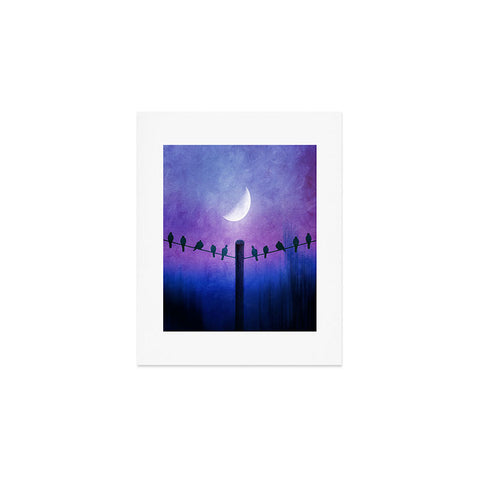 Viviana Gonzalez Symphony In Purple Art Print