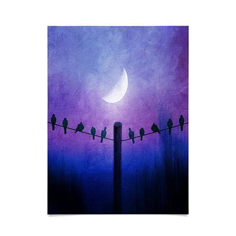 Viviana Gonzalez Symphony In Purple Poster