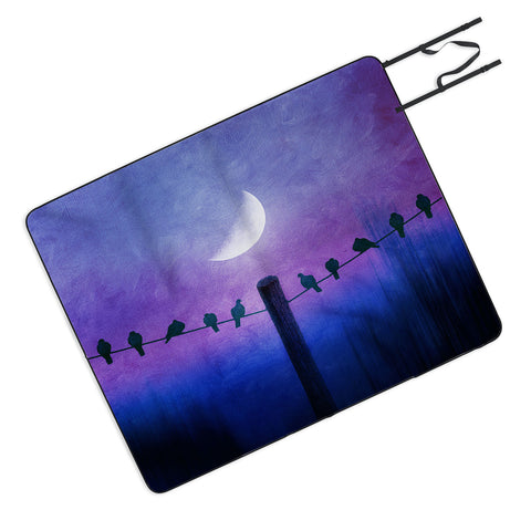 Viviana Gonzalez Symphony In Purple Picnic Blanket