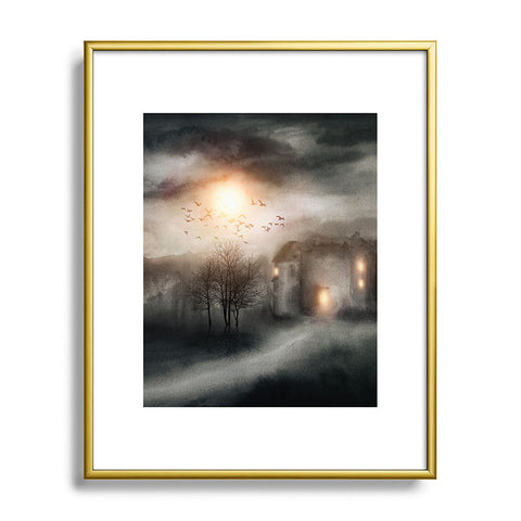 Viviana Gonzalez Tales of Halloween I Metal Framed Art Print