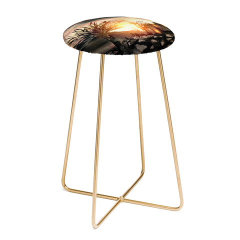 Viviana Gonzalez Tales of Halloween II Counter Stool