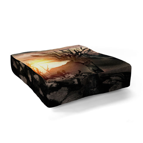 Viviana Gonzalez Tales of Halloween II Floor Pillow Square
