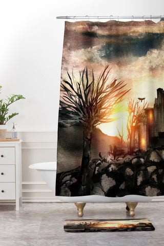 Viviana Gonzalez Tales of Halloween II Shower Curtain And Mat
