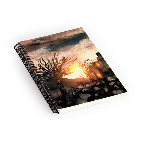 Viviana Gonzalez Tales of Halloween II Spiral Notebook