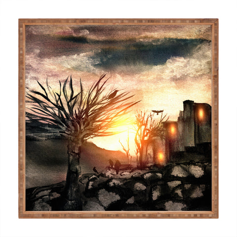 Viviana Gonzalez Tales of Halloween II Square Tray