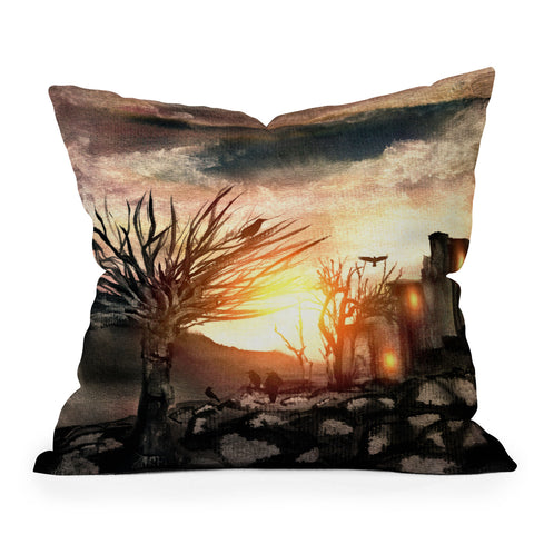 Viviana Gonzalez Tales of Halloween II Throw Pillow