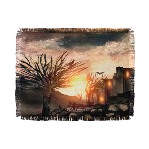 Viviana Gonzalez Tales of Halloween II Throw Blanket