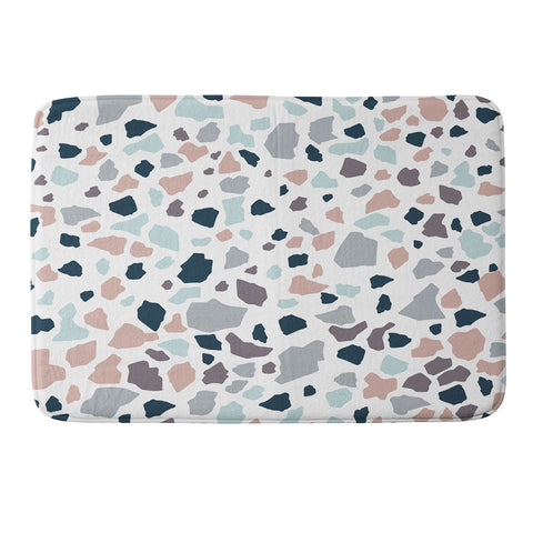 Viviana Gonzalez Terrazzo collection 01 Memory Foam Bath Mat