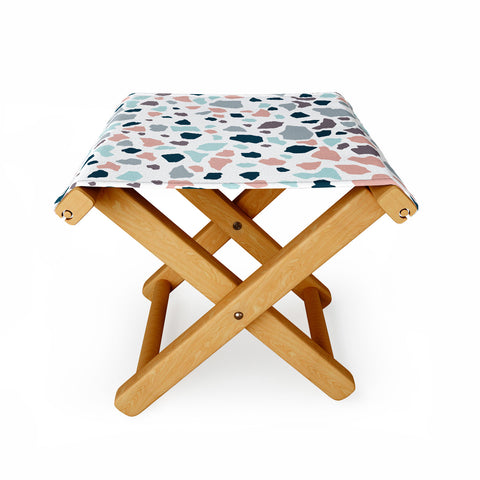 Viviana Gonzalez Terrazzo collection 01 Folding Stool