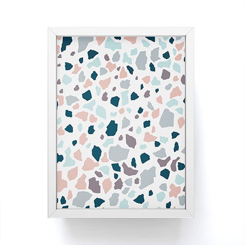 Viviana Gonzalez Terrazzo collection 01 Framed Mini Art Print