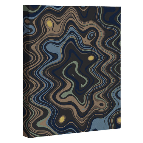 Viviana Gonzalez Texturally Abstract 01 Art Canvas