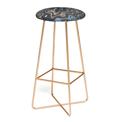 Viviana Gonzalez Texturally Abstract 01 Bar Stool