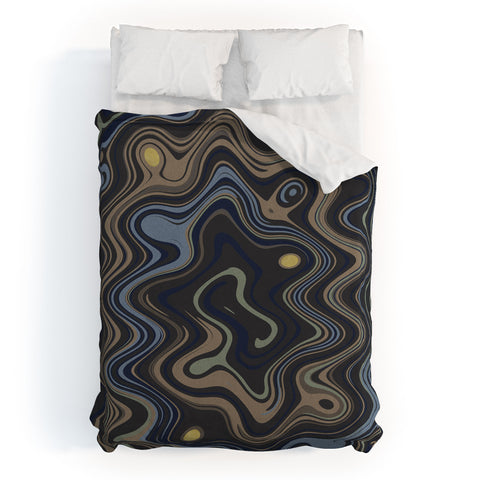 Viviana Gonzalez Texturally Abstract 01 Duvet Cover