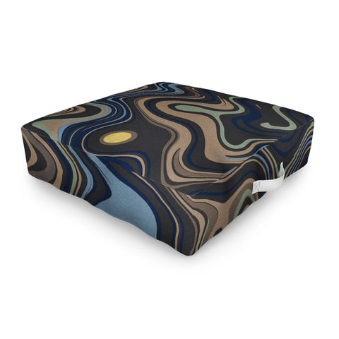 Viviana Gonzalez Texturally Abstract 01 Outdoor Floor Cushion