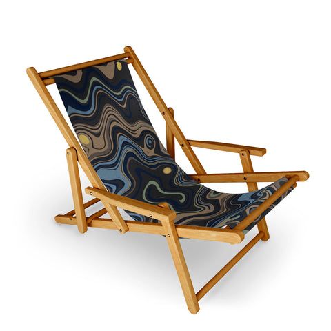 Viviana Gonzalez Texturally Abstract 01 Sling Chair