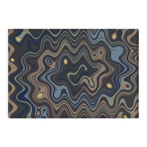 Viviana Gonzalez Texturally Abstract 01 Outdoor Rug