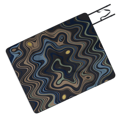Viviana Gonzalez Texturally Abstract 01 Picnic Blanket