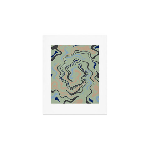 Viviana Gonzalez Texturally Abstract 02 Art Print