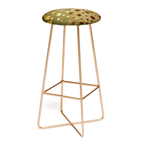 Viviana Gonzalez Textures Abstract 1 Bar Stool