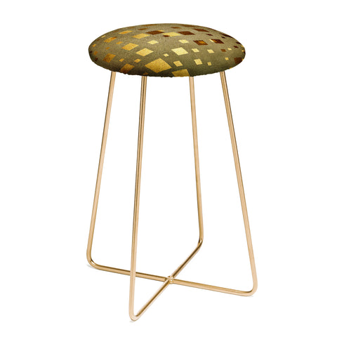 Viviana Gonzalez Textures Abstract 1 Counter Stool