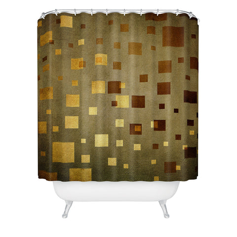 Viviana Gonzalez Textures Abstract 1 Shower Curtain