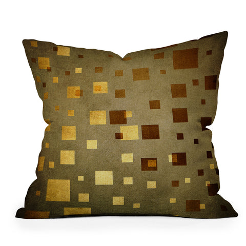 Viviana Gonzalez Textures Abstract 1 Throw Pillow