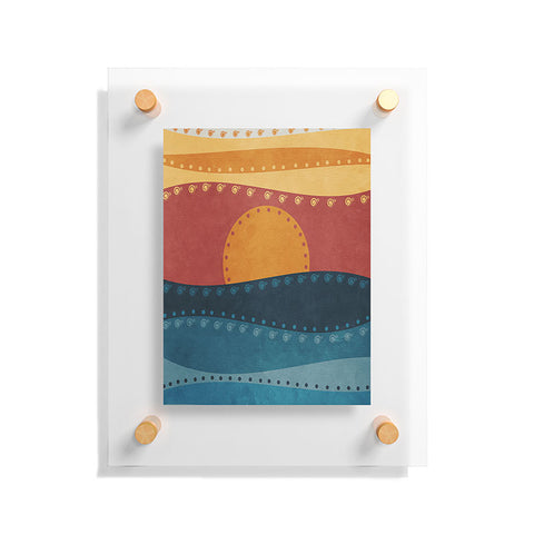 Viviana Gonzalez Textures Abstract 10 Floating Acrylic Print