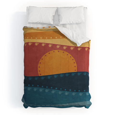 Viviana Gonzalez Textures Abstract 10 Comforter