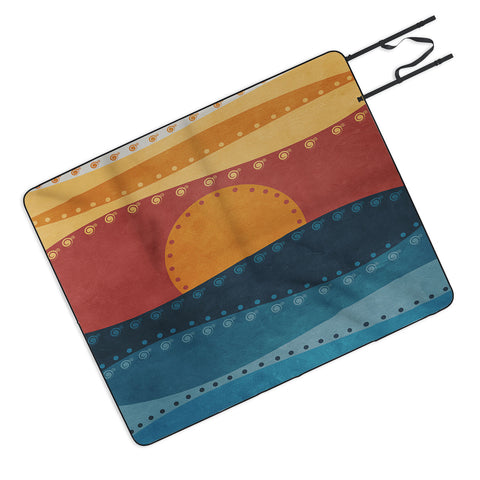 Viviana Gonzalez Textures Abstract 10 Picnic Blanket
