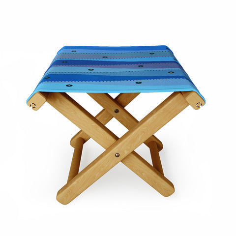 Viviana Gonzalez Textures Abstract 11 Folding Stool