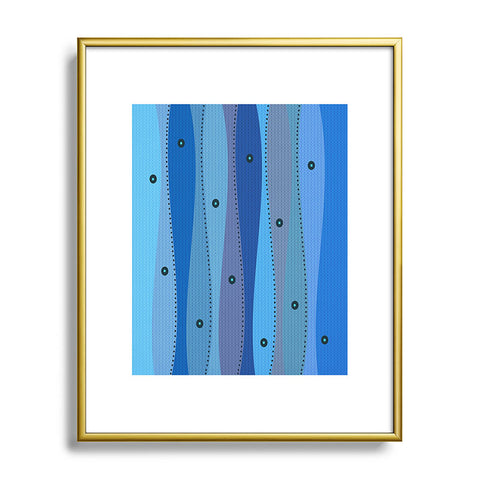Viviana Gonzalez Textures Abstract 11 Metal Framed Art Print